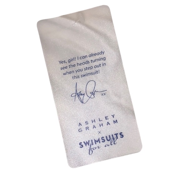 Swimsuits For All Black Sexy High Leg One Piece NWT - Picture 4 of 4